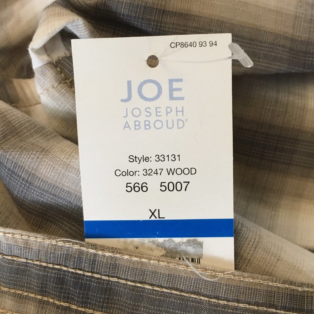 JOSEPH ABBOUD "Modern Fit" Plaid Dress Shirt NEW WITH TAG! - Picture 6 of 14